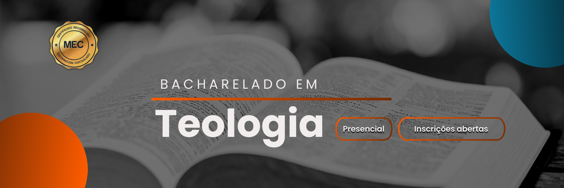 Bacharelado em Teologia Presencial no Seminário do Norte