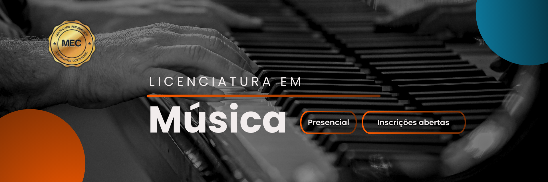 Licenciatura em Música Presencial no Seminário do Norte